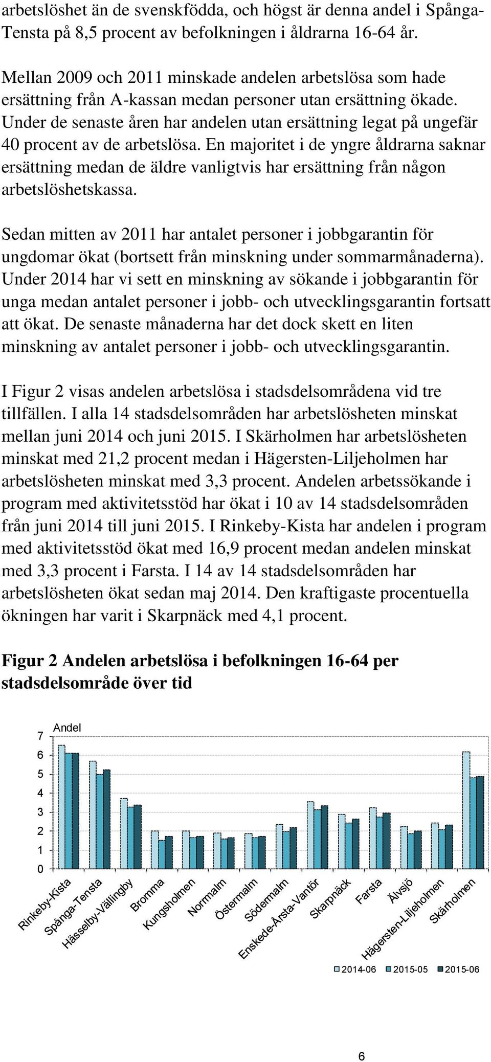 Under de senaste åren har andelen utan ersättning legat på ungefär 4 procent av de arbetslösa.