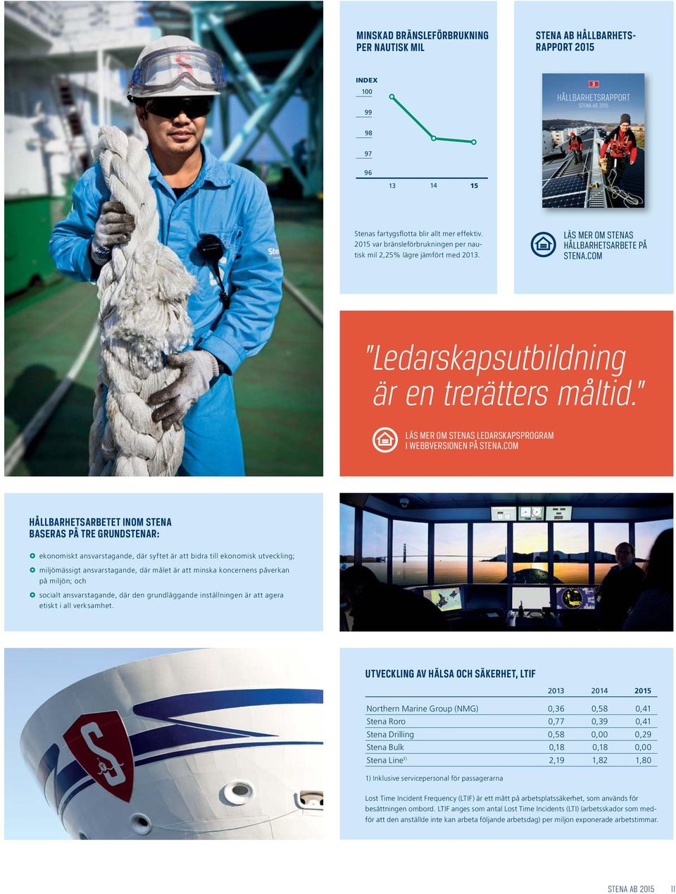LÄS MER OM STENAS LEDARSKAPSPROGRAM I WEBBVERSIONEN PÅ STENA.
