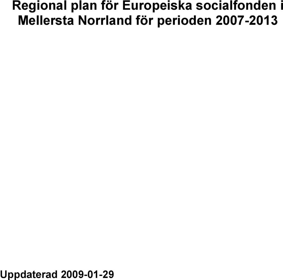 Mellersta Norrland för