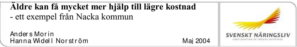 exempel från Nacka kommun