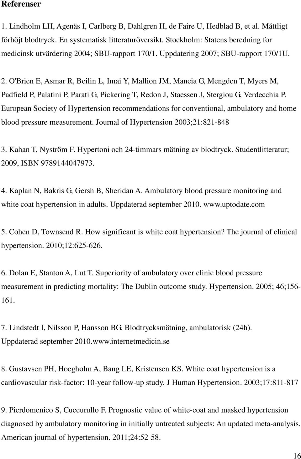 04; SBU-rapport 170/1. Uppdatering 20