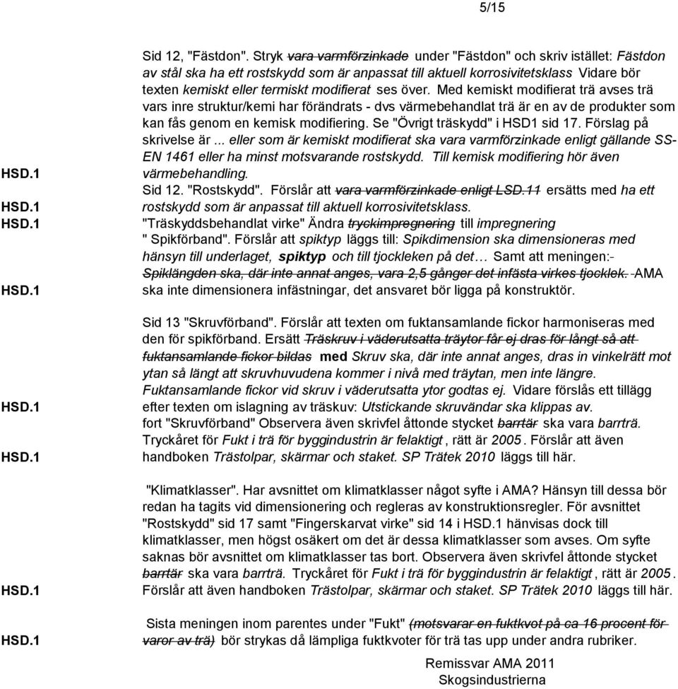 ses över. Med kemiskt modifierat trä avses trä vars inre struktur/kemi har förändrats - dvs värmebehandlat trä är en av de produkter som kan fås genom en kemisk modifiering.