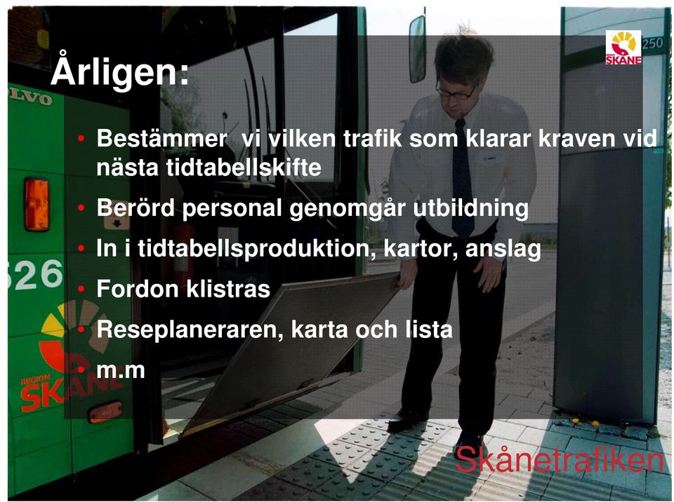 utbildning In i tidtabellsproduktion, kartor, anslag