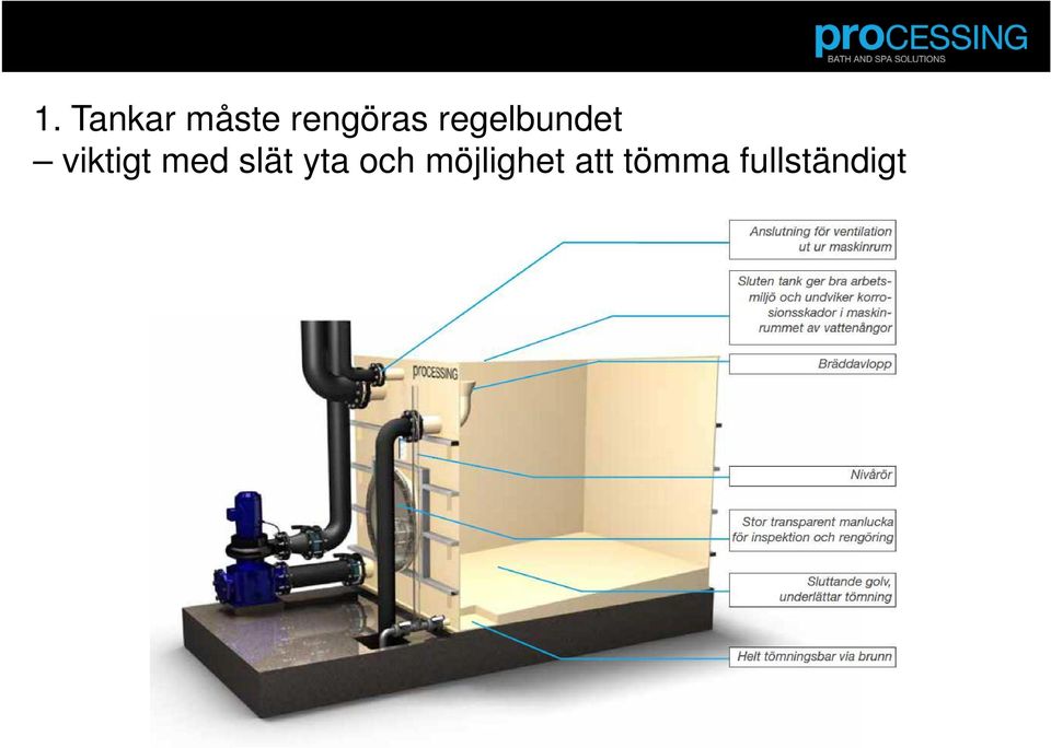 viktigt med slät yta