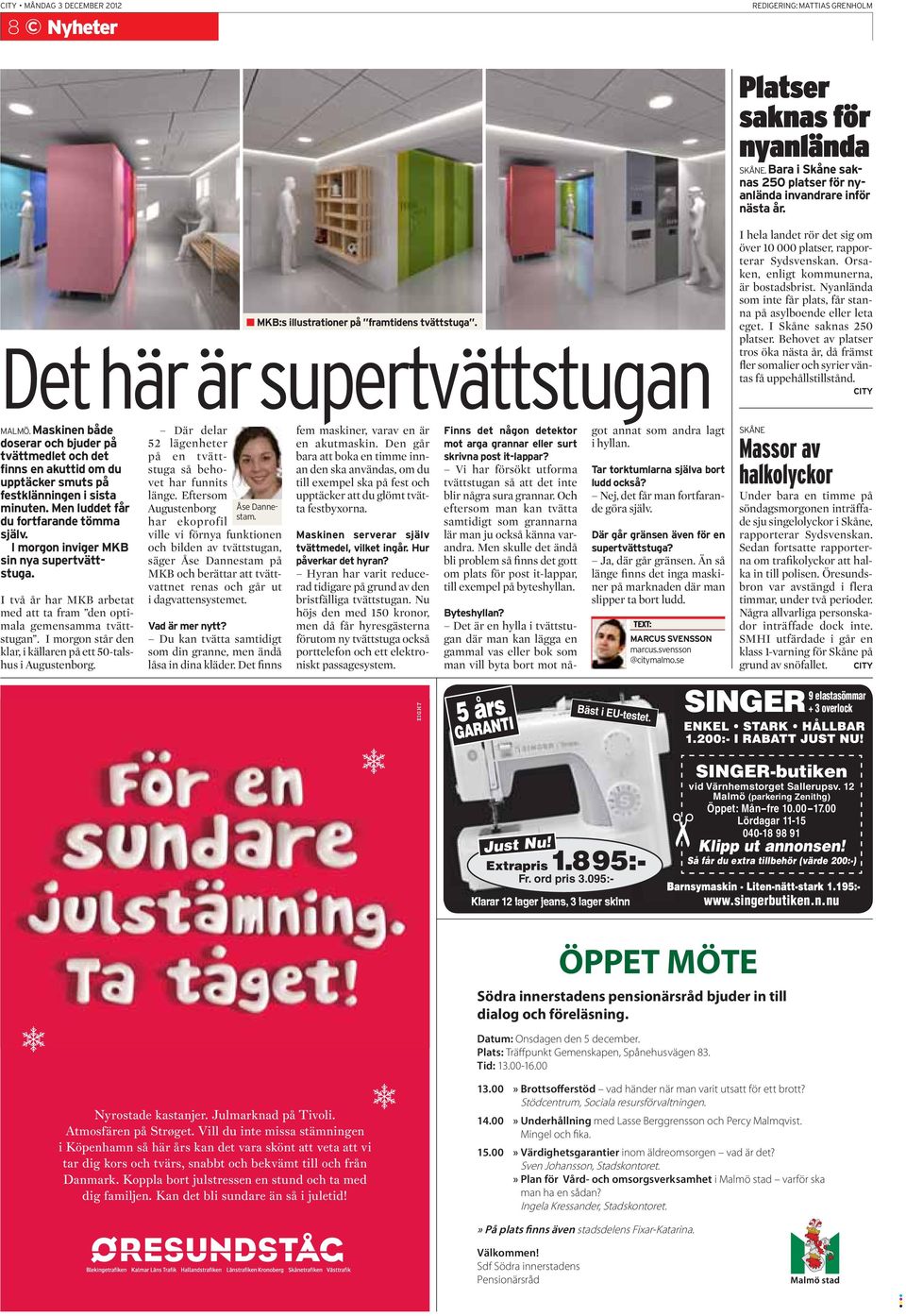 I morgon inviger MKB sin nya supertvättstuga. I två år har MKB arbetat med att ta fram den optimala gemensamma tvättstugan. I morgon står den klar, i källaren på ett 50-talshus i Augustenborg.