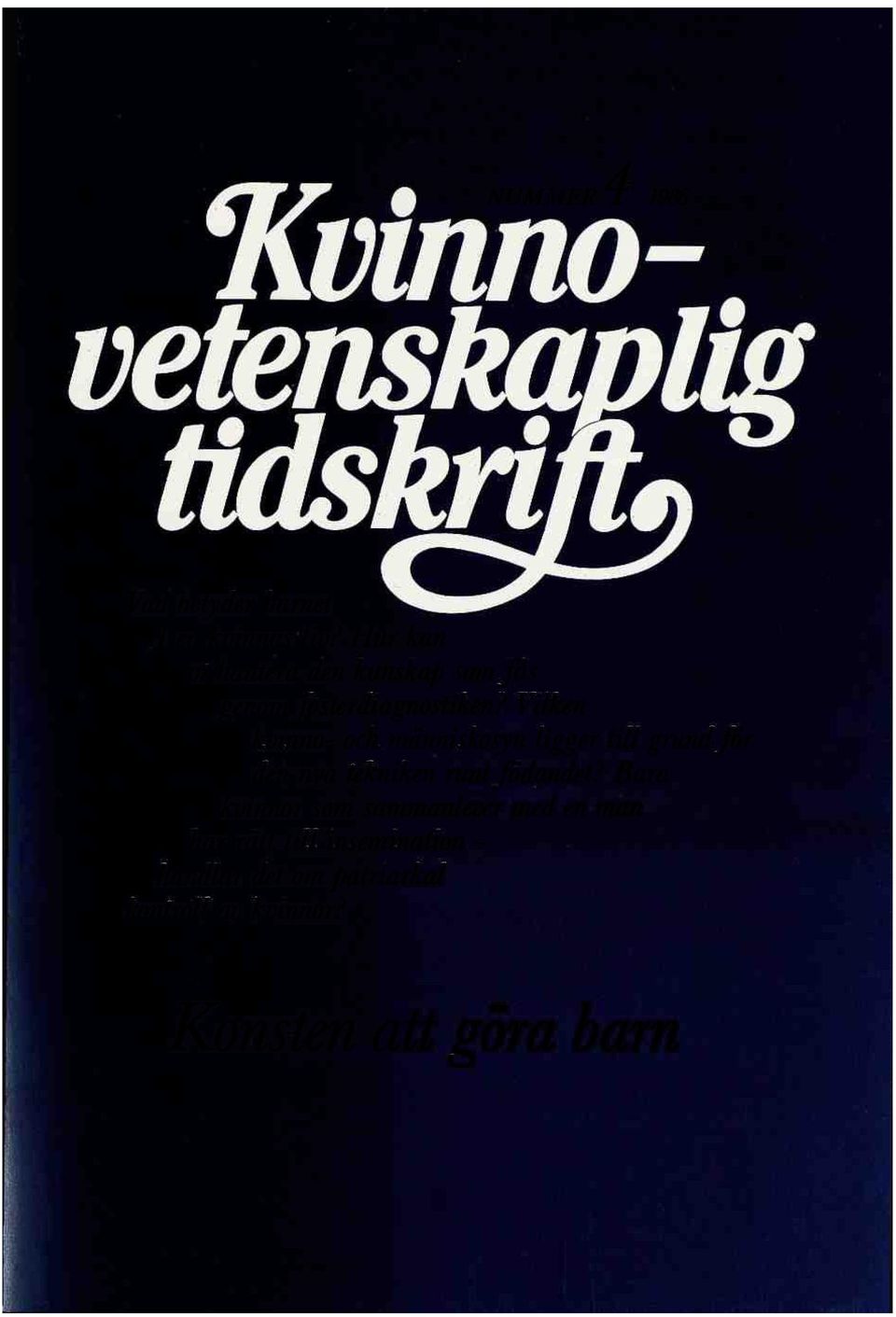 Vilken kvinno- och människosyn ligger till grund för den nya tekniken runt födandet?