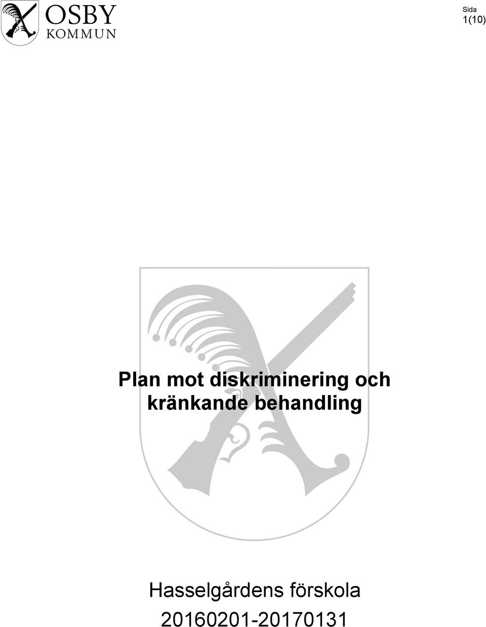 kränkande behandling