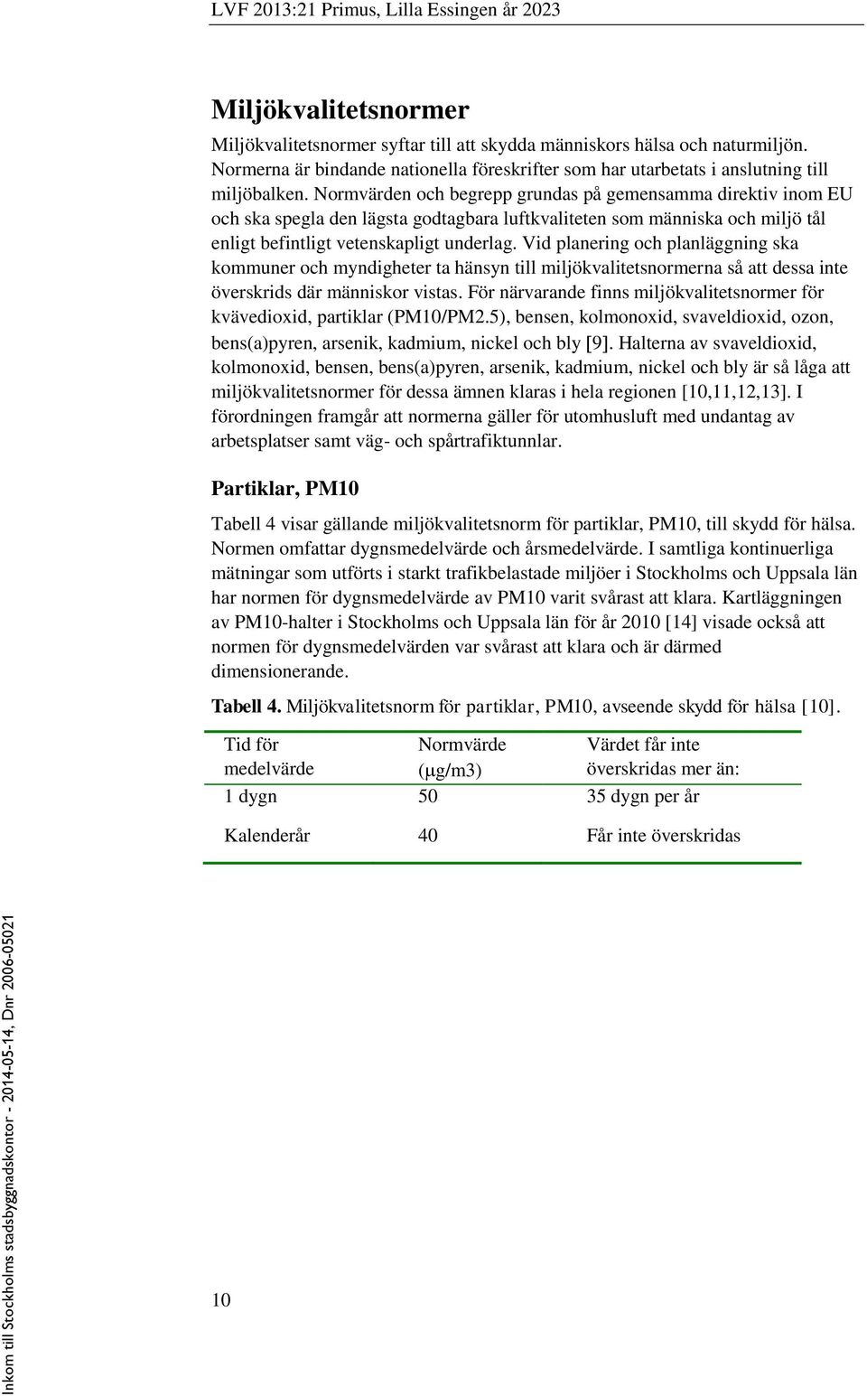 Normvärden och begrepp grundas på gemensamma direktiv inom EU och ska spegla den lägsta godtagbara luftkvaliteten som människa och miljö tål enligt befintligt vetenskapligt underlag.