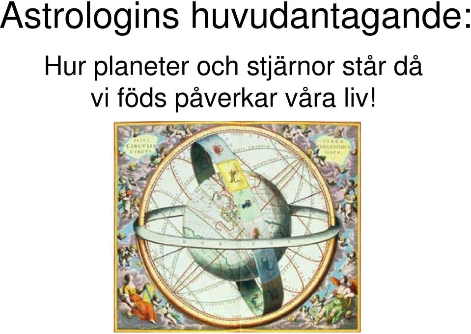 planeter och stjärnor