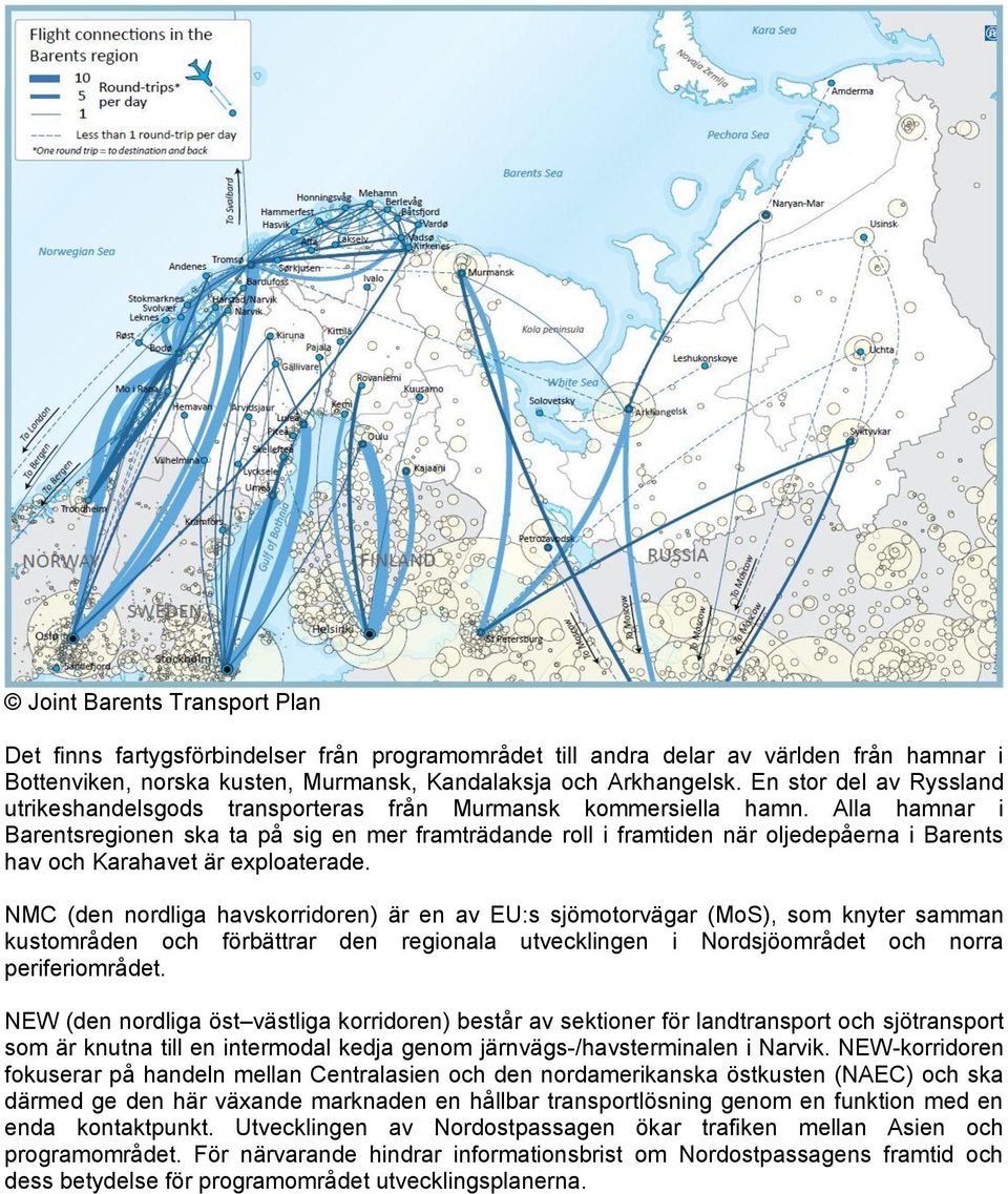 Alla hamnar i Barentsregionen ska ta på sig en mer framträdande roll i framtiden när oljedepåerna i Barents hav och Karahavet är exploaterade.