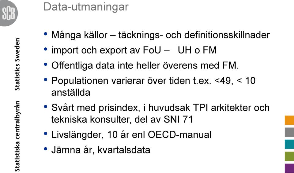 Populationen varierar över tiden t.ex.