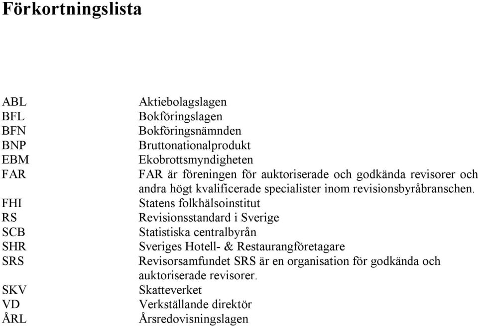 specialister inom revisionsbyråbranschen.