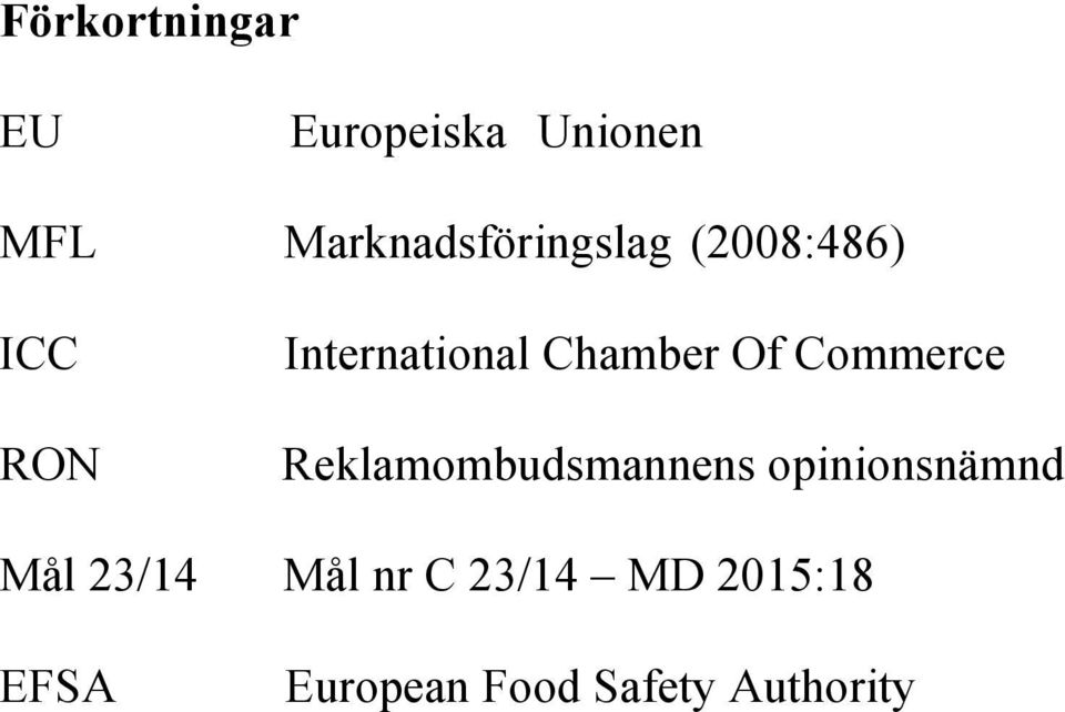 Chamber Of Commerce Reklamombudsmannens opinionsnämnd