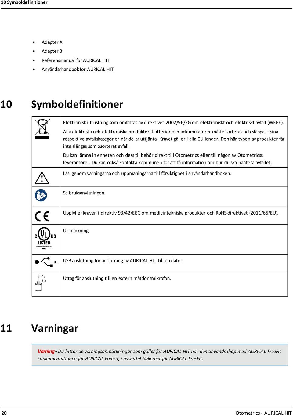 Kravet gäller i alla EU-länder. Den här typen av produkter får inte slängas som osorterat avfall.