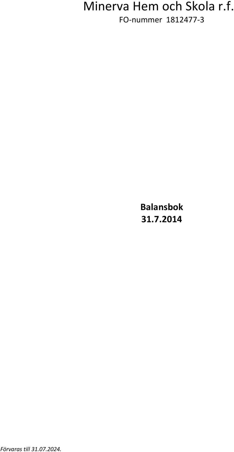 1812477-3 Balansbok 31.