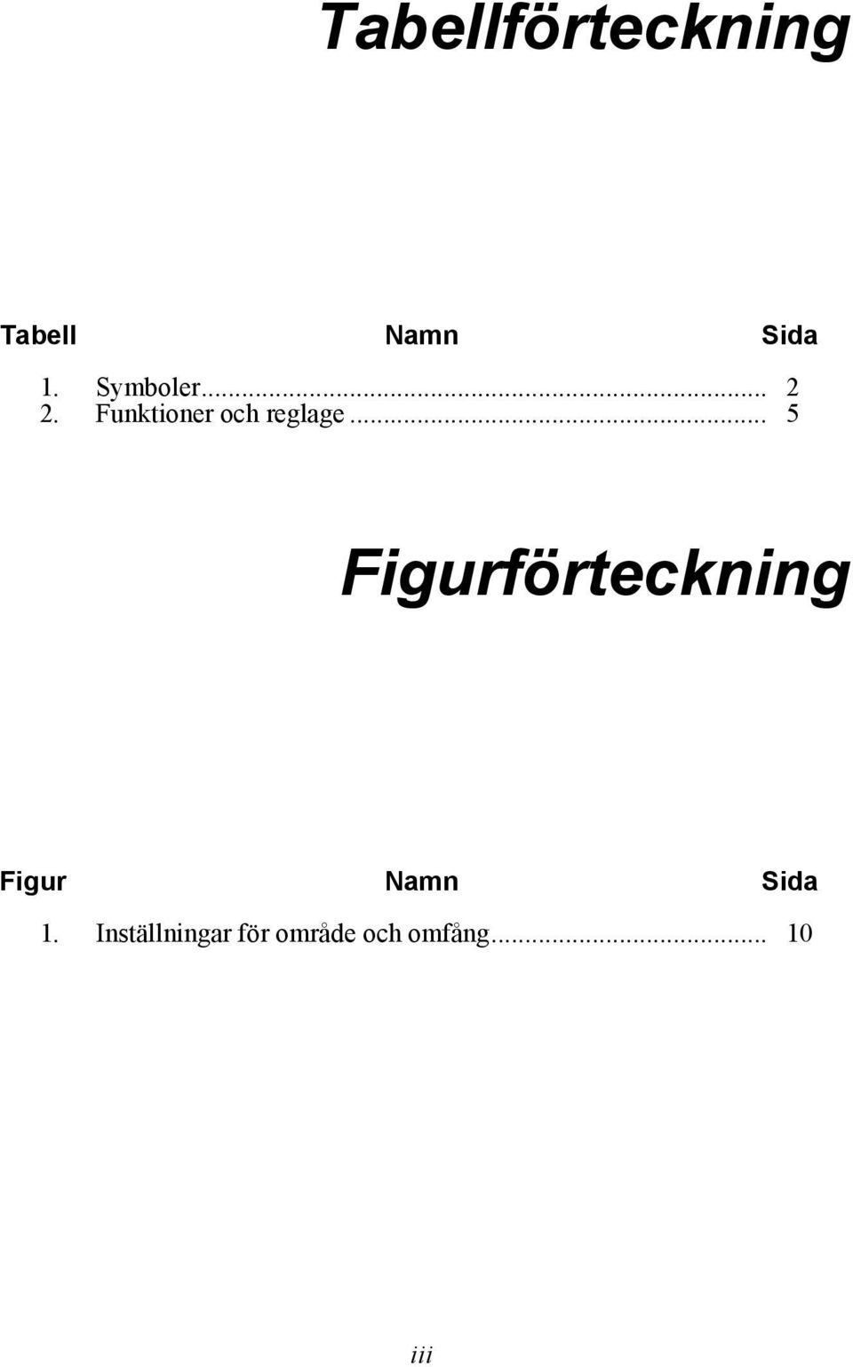 .. 5 Figurförteckning Figur Namn Sida 1.