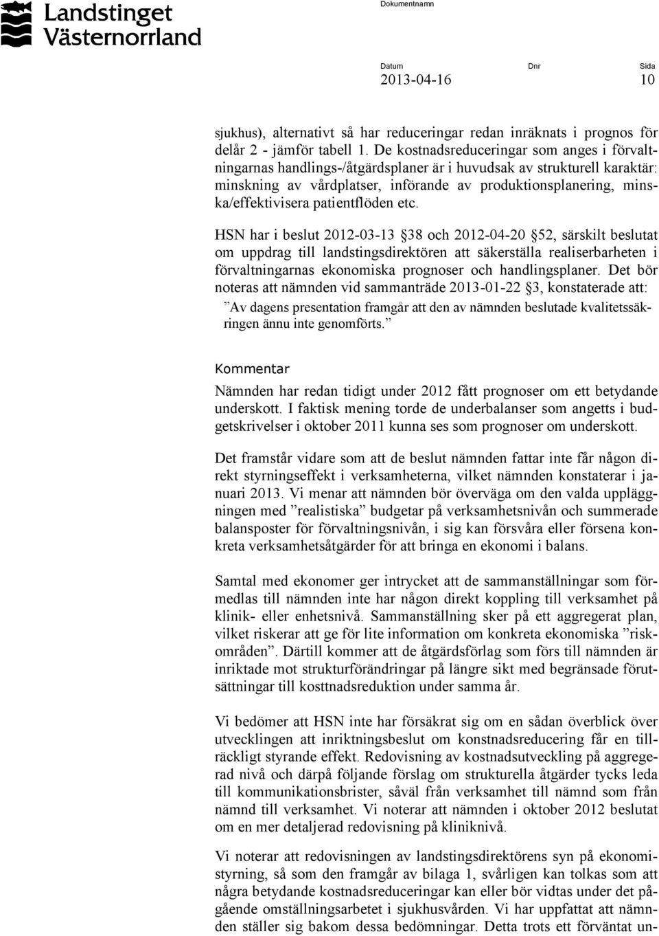 patientflöden etc.