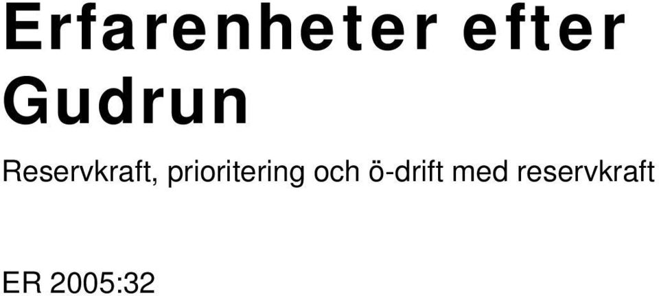 prioritering och