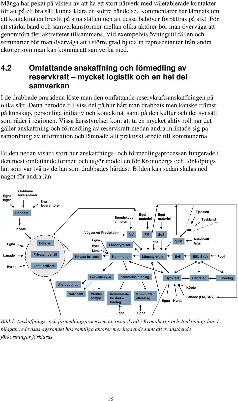 För att stärka band och samverkansformer mellan olika aktörer bör man överväga att genomföra fler aktiviteter tillsammans.