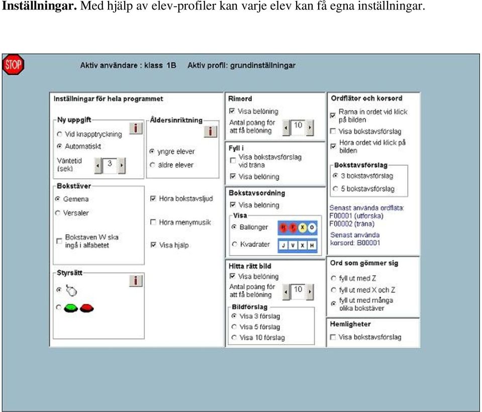 elev-profiler kan