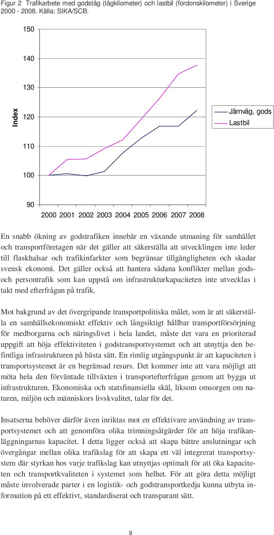 när det gäller att säkerställa att utvecklingen inte leder till flaskhalsar och trafikinfarkter som begränsar tillgängligheten och skadar svensk ekonomi.