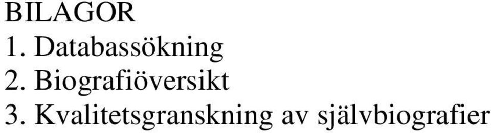 Biografiöversikt 3.