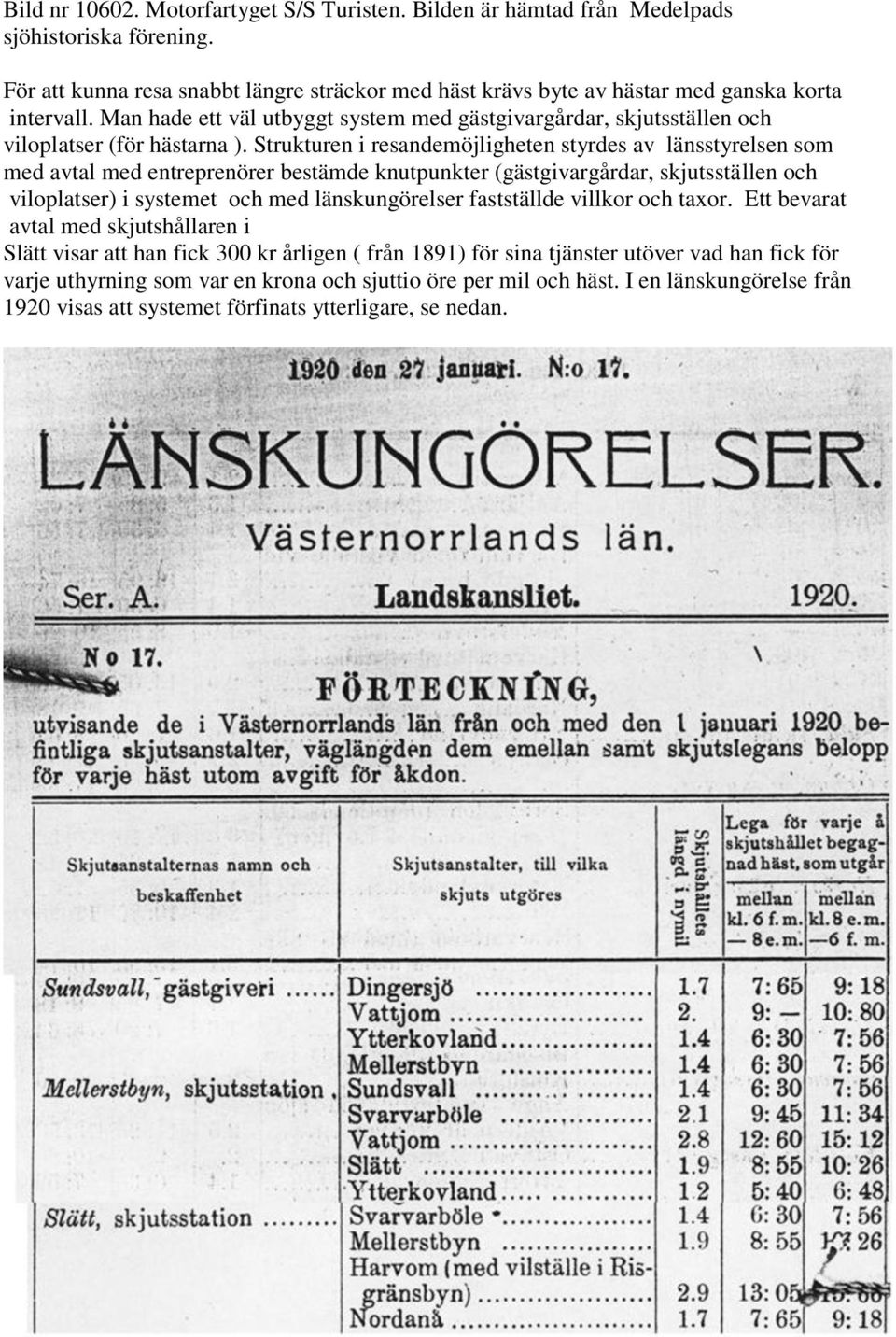 Strukturen i resandemöjligheten styrdes av länsstyrelsen som med avtal med entreprenörer bestämde knutpunkter (gästgivargårdar, skjutsställen och viloplatser) i systemet och med länskungörelser