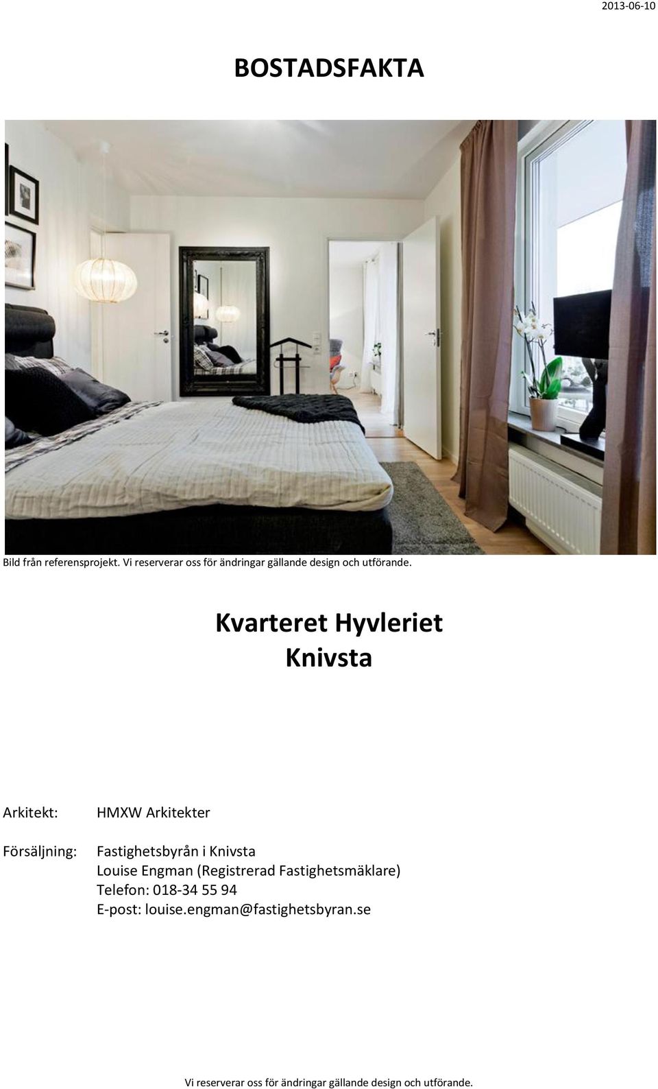 Arkitekter Fastighetsbyrån i Knivsta Louise Engman