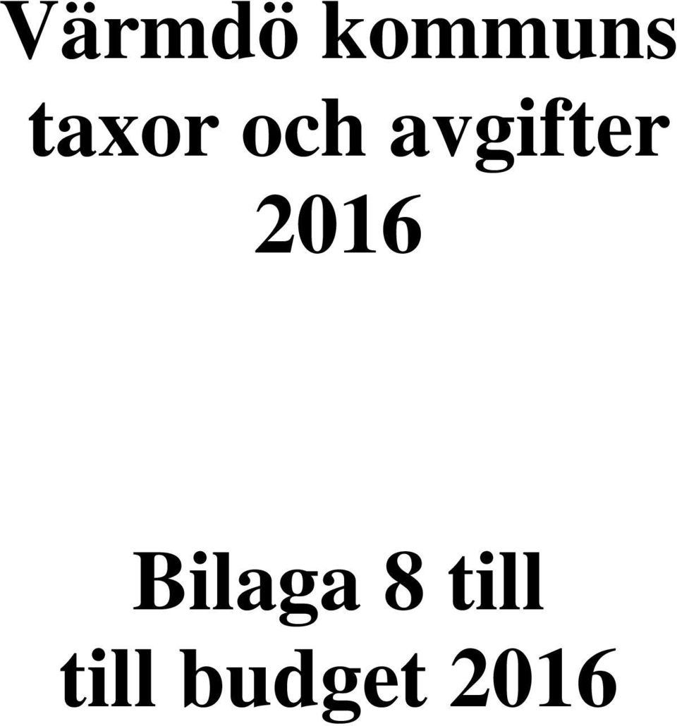 avgifter 2016