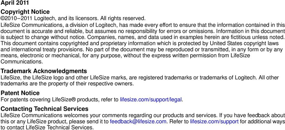 omissions. Information in this document is subject to change without notice. Companies, names, and data used in examples herein are fictitious unless noted.