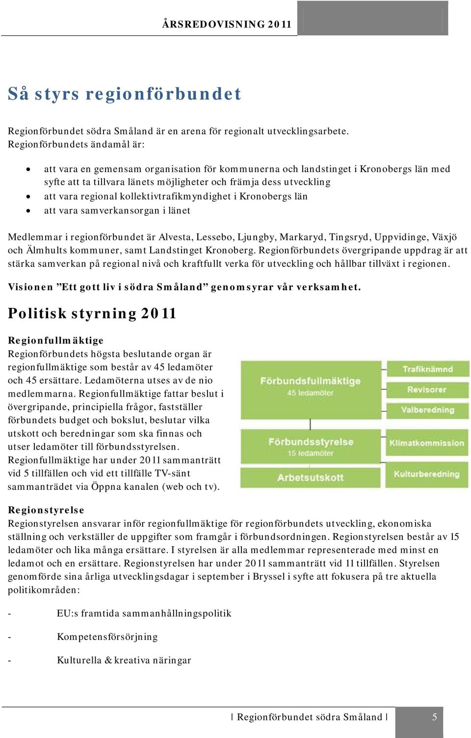 regional kollektivtrafikmyndighet i Kronobergs län att vara samverkansorgan i länet Medlemmar i regionförbundet är Alvesta, Lessebo, Ljungby, Markaryd, Tingsryd, Uppvidinge, Växjö och Älmhults