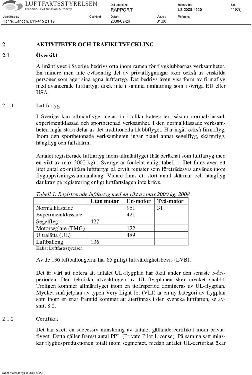 Det bedrivs även viss form av firmaflyg med avancerade luftfartyg, dock inte i samma omfattning som i övriga EU eller USA.