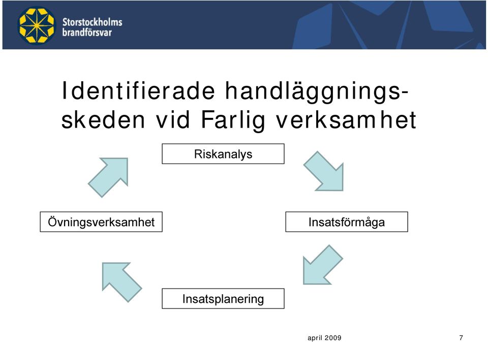 verksamhet Riskanalys