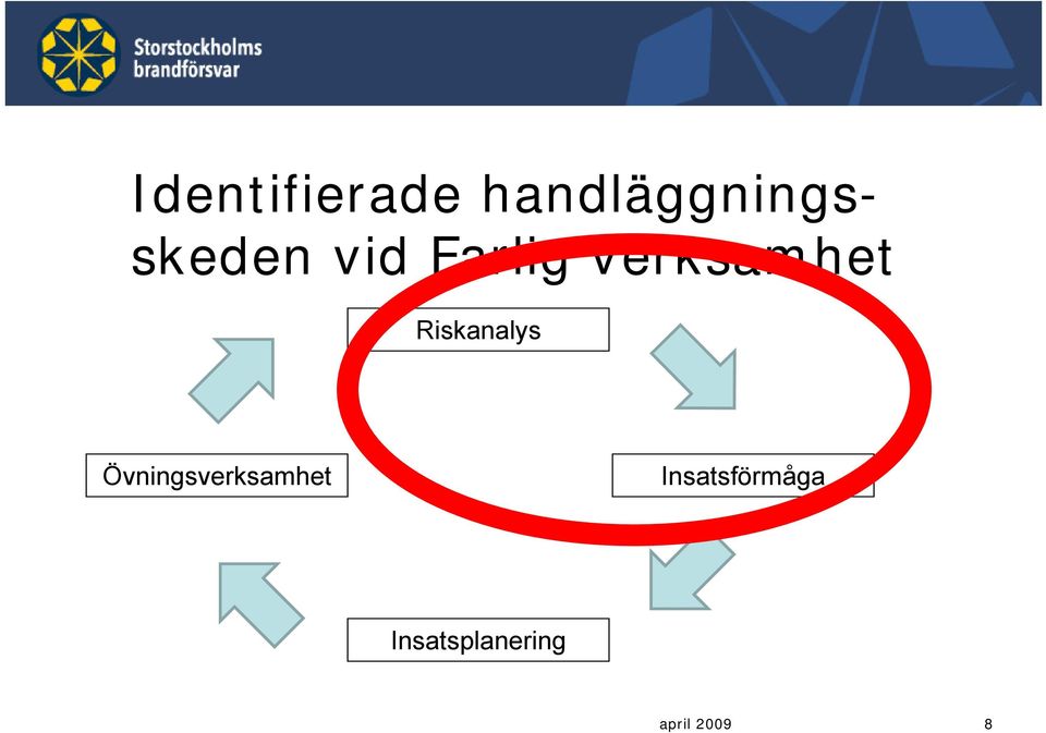 verksamhet Riskanalys