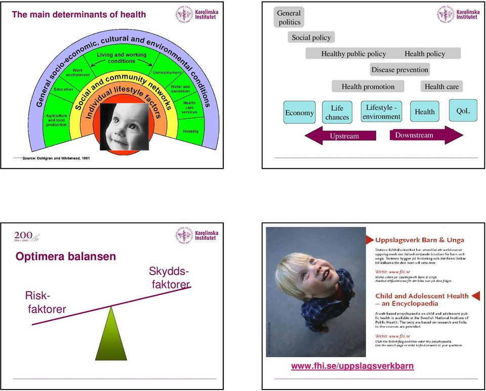 care Economy Life chances Lifestyle - environment Health QoL Upstream