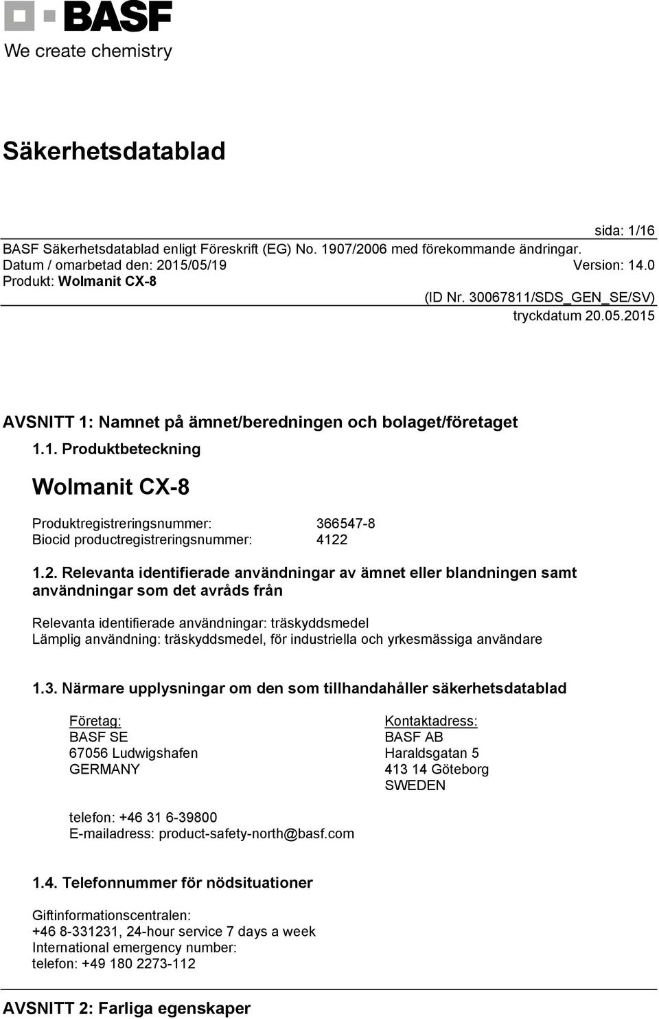 industriella och yrkesmässiga användare 1.3.