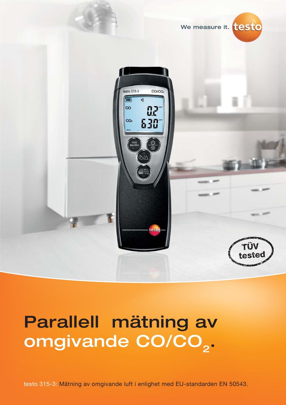 testo 315-3: Mätning av