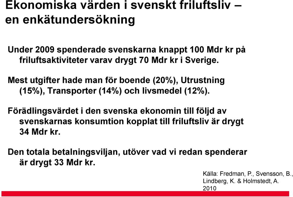 Mest utgifter hade man för boende (20%), Utrustning (15%), Transporter (14%) och livsmedel (12%).