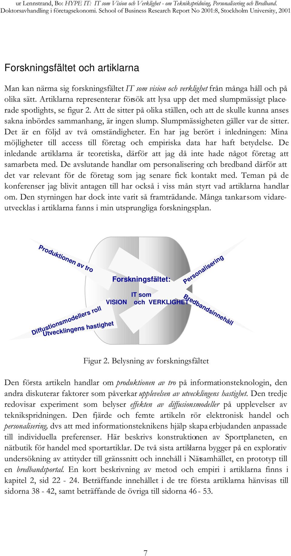 Personalisering Diffustionsmodellers roll Utvecklingens hastighet VISION IT som och