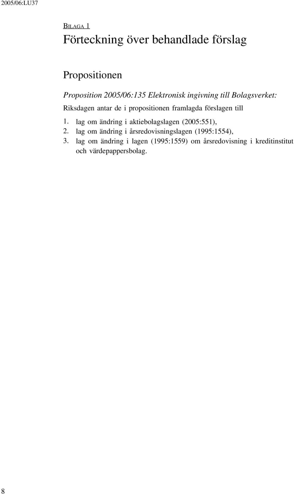 lag om ändring i aktiebolagslagen (2005:551), 2.