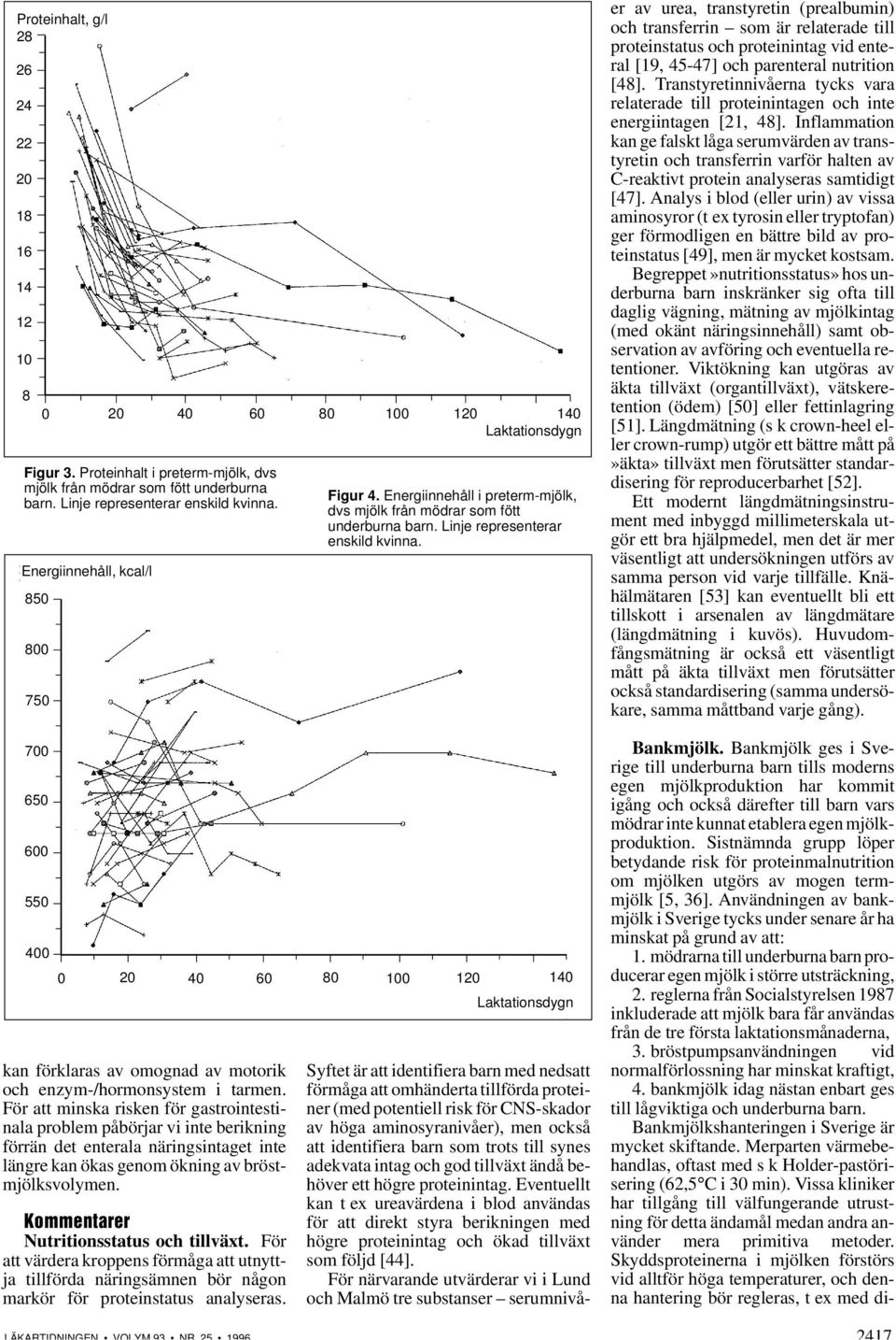 För att minska risken för gastrointestinala problem påbörjar vi inte berikning förrän det enterala näringsintaget inte längre kan ökas genom ökning av bröstmjölksvolymen.