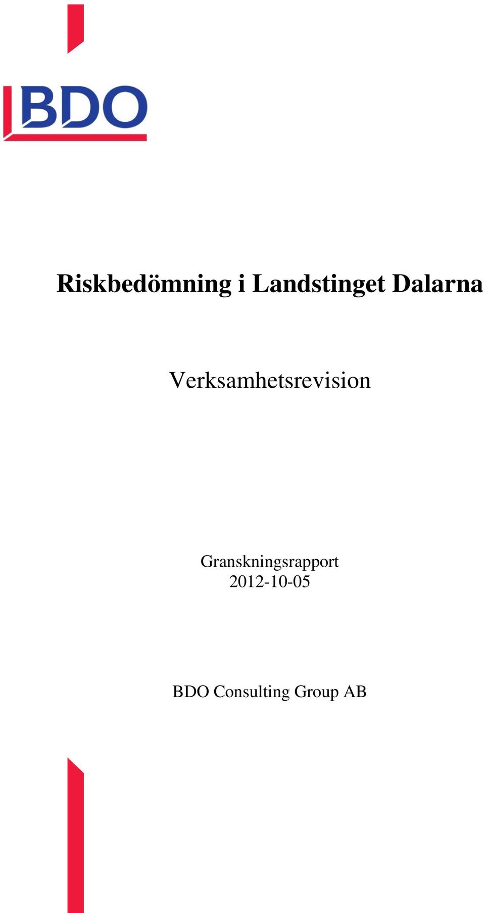 Granskningsrapport