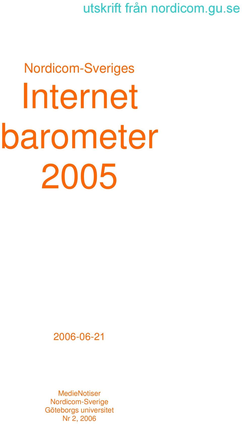 barometer 2005 2006-06-21