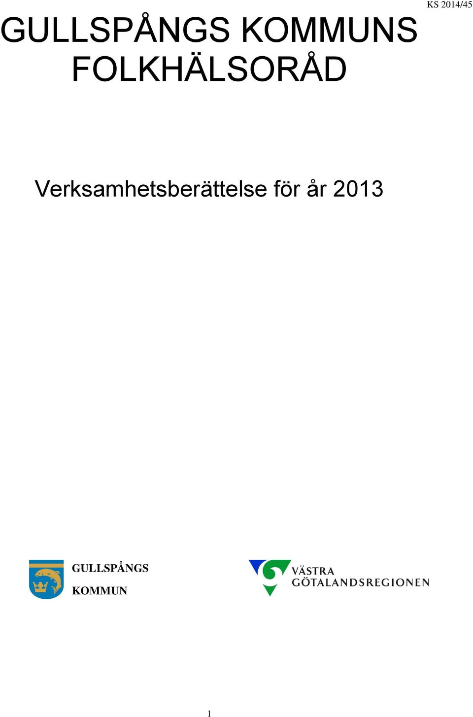 Verksamhetsberättelse
