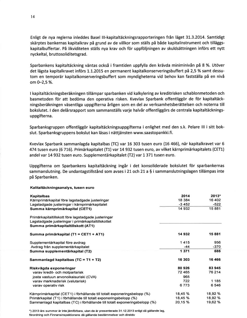 På likviditeten ställs nya krav och för uppföljningen av skuldsättningen införs ett nytt nyckeltal, bruttosoliditetsgrad.