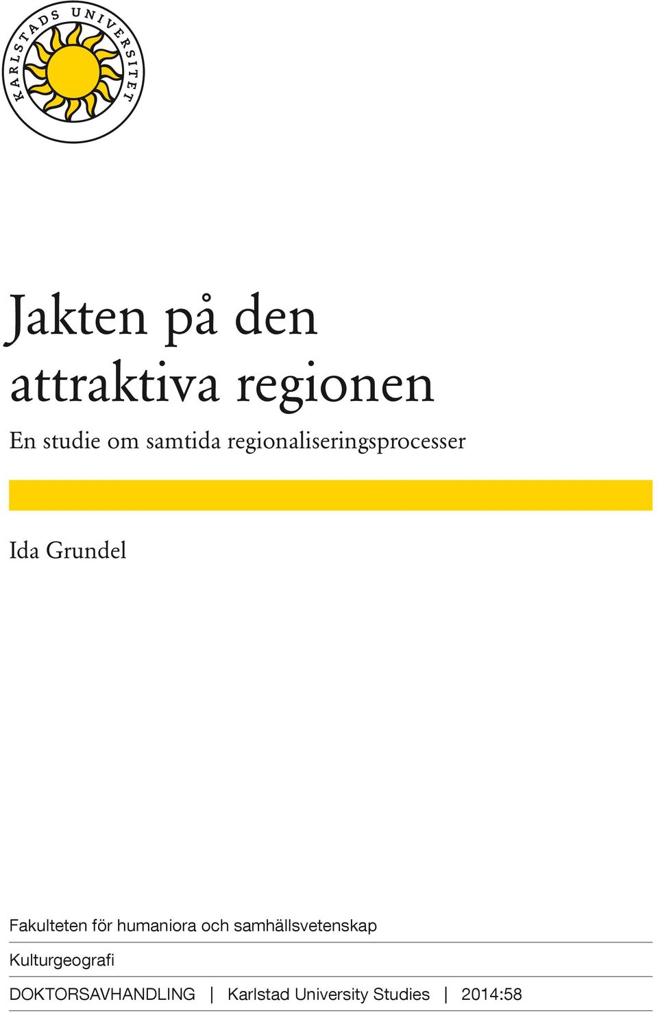 Fakulteten för humaniora och samhällsvetenskap