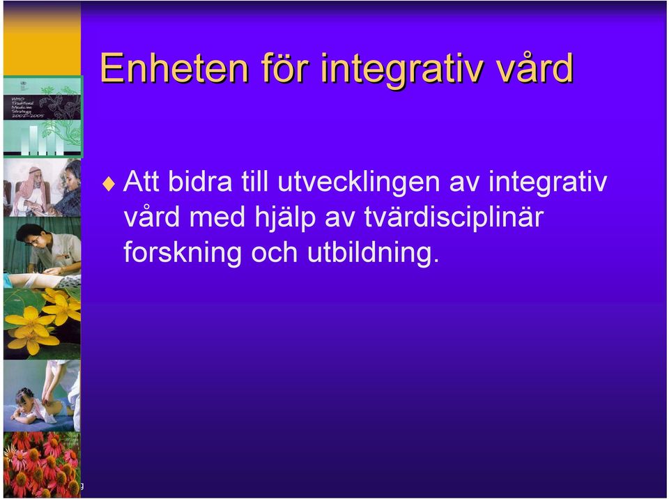 integrativ vård med hjälp av