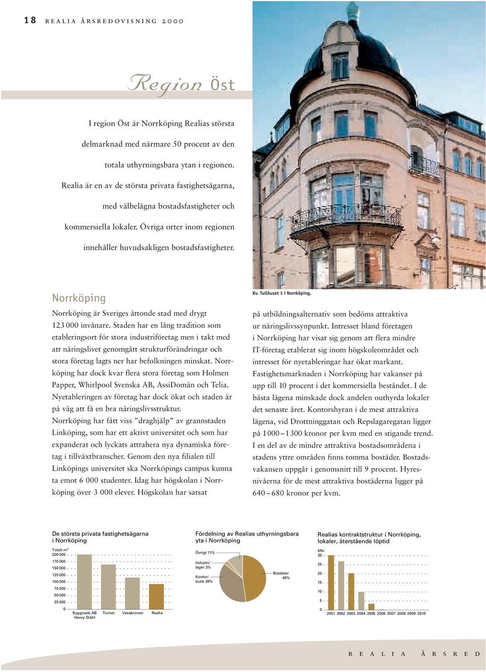 Norrköping Norrköping är Sveriges åttonde stad med drygt 123 000 invånare.