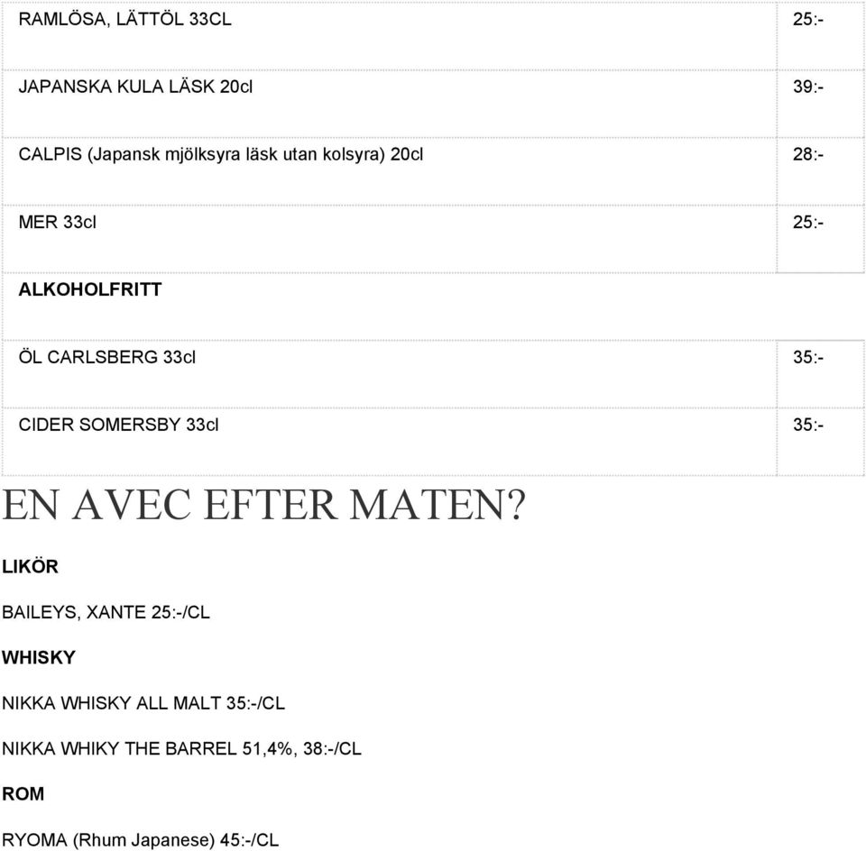 SOMERSBY 33cl 35: EN VEC EFTER MTEN?