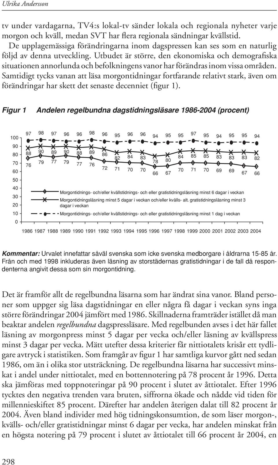 Utbudet är större, den ekonomiska och demografiska situationen annorlunda och befolkningens vanor har förändras inom vissa områden.